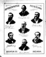 J.L. Wooden, Richard J. Depew, W. Bracken, E.B. Swem, J.H.S. Reiley, Thomas Johnson, Decatur County 1882